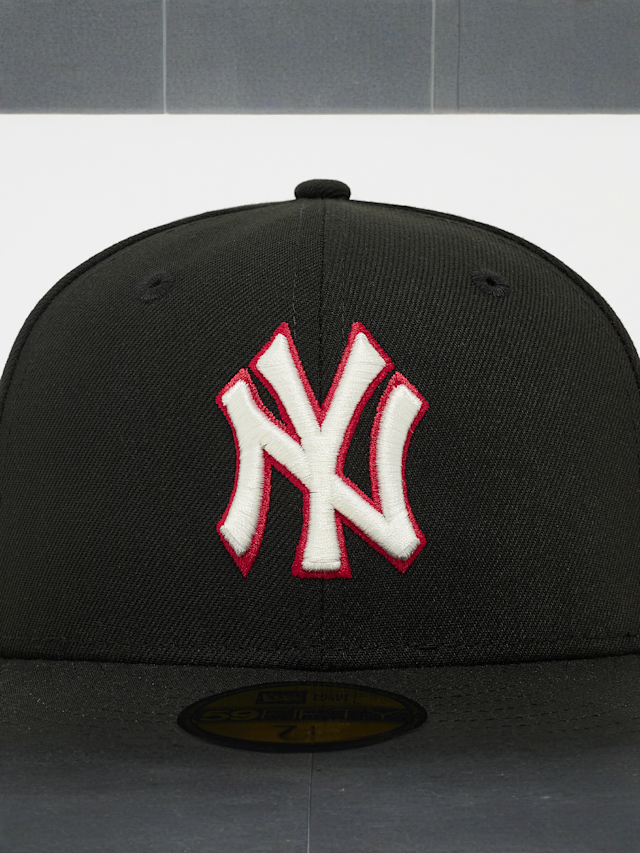 New Era, GCP 59FIFTY Outline Logo MLB New York Yankees, black, Image 4 of 4