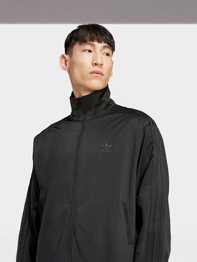 adidas Originals, Firebird Tracktop, black, Image 3 of 5