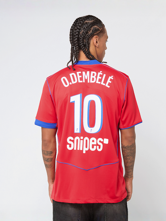 Nike, PSG Y NK DF JSY SS STAD 3R - Dembélé - 10, red, Image 2 of 7