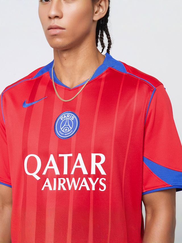 Nike, Dembélé / No. 10 / PSG Nike Third Stadium 2025/26, red, Image 3 of 7