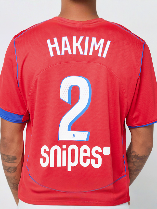 Nike, Hakimi / No. 2 / PSG Nike Third Stadium 2025/26, red, Image 6 of 7