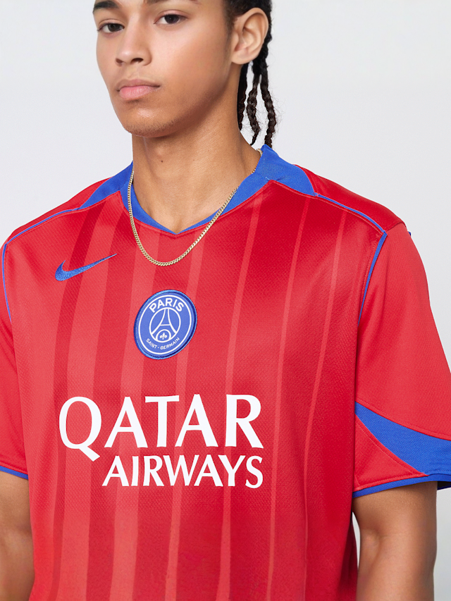 Nike, Pacho / No. 51 / PSG Nike Third Stadium 2025/26, red, Image 3 of 7
