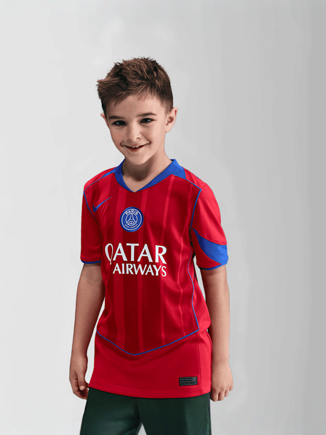 Nike, Dembélé / No. 10 / PSG Nike Third Stadium 2025/26, red, Image 2 of 4