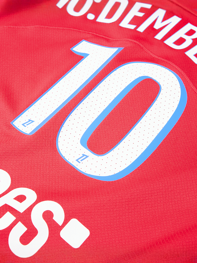 Nike, Dembélé / No. 10 / PSG Nike Third Stadium 2025/26, red, Image 3 of 4