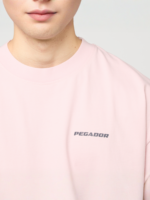 Pegador, Bovec Oversized Tee, Pink, Image 3 of 5