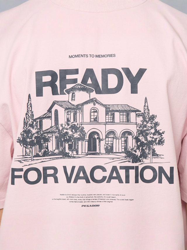 Pegador, Bovec Oversized Tee, Pink, Image 4 of 5