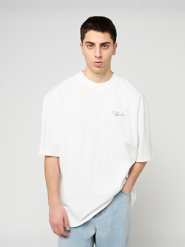 Pegador, Pike Oversized Tee, white, Image 2 of 5