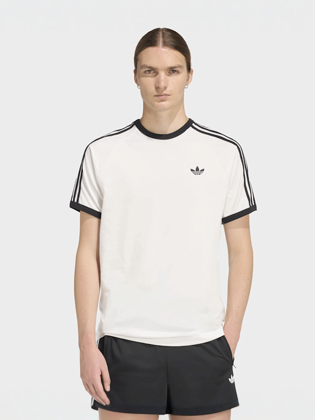 adidas Originals, 3-Stripes Tee, white, Image 1 of 5