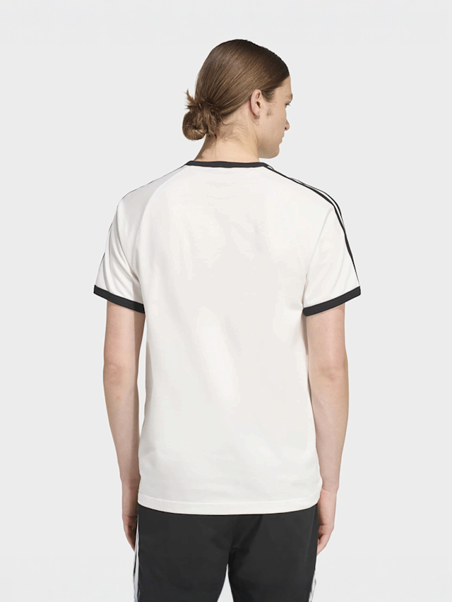 adidas Originals, 3-Stripes Tee, white, Image 2 of 5