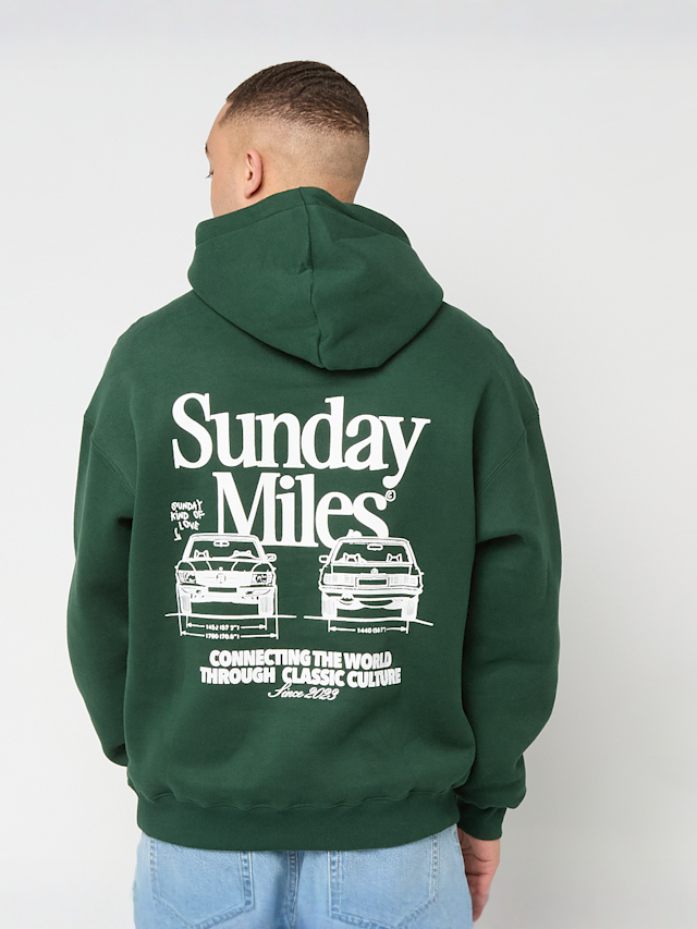 Another Cotton Lab, Sunday Miles Hoodie, green, Image 1 of 5