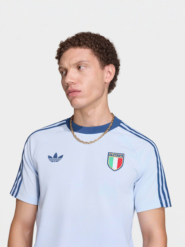 adidas Originals, FIGC OG Tee, blue, Image 4 of 5
