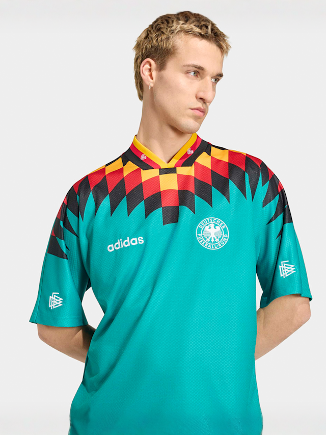 adidas Originals, Germany DFB 1994 Away Jersey, green, Image 3 of 5