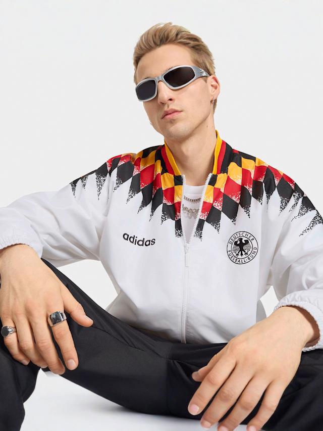 adidas Originals, DFB Tracktop 94, white, Image 3 of 7
