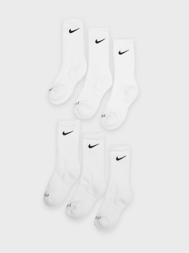 Nike  , 6 PACK - NHB Dri-FIT Perfect Basic Crew, white, Image 1 of 2