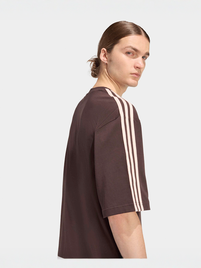 adidas Originals, Adicolor 3-Stripes Oversized Tee, brown, Image 4 of 5