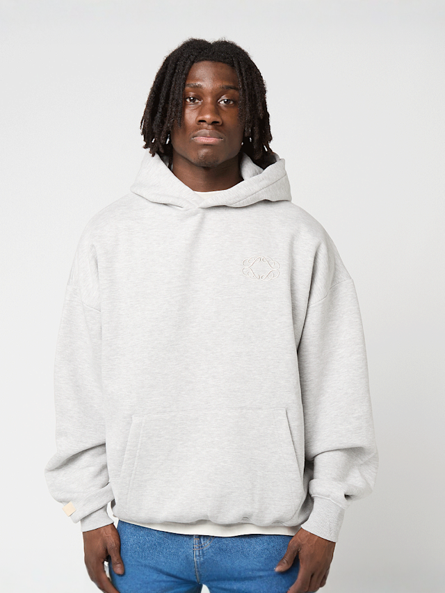 Prohibited, Legacy Hoodie Grey Melange, lichtroze, Afbeelding 1 van 5