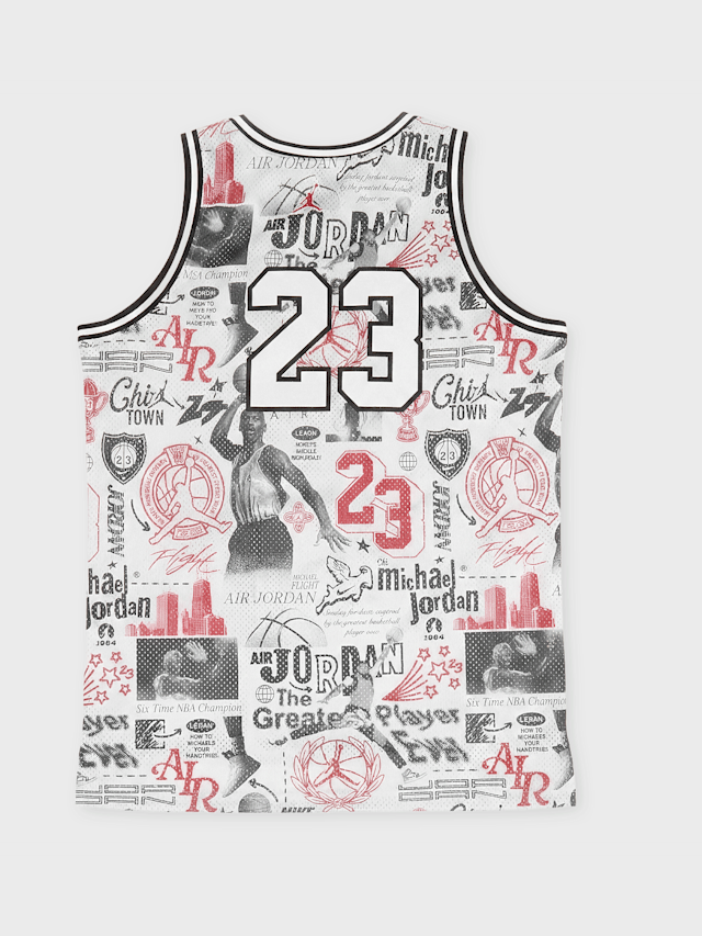 Jordan, 23 All Over Print Jersey, white, Image 2 of 5