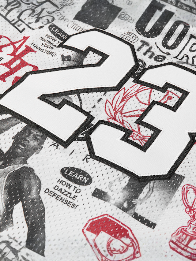 Jordan, 23 All Over Print Jersey, white, Image 5 of 5