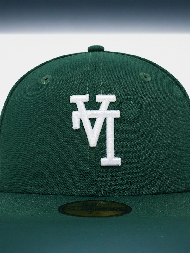 New Era, GCP 59FIFTY Esstl Upside Down Logo MLB LA Dodgers, green, Image 4 of 4