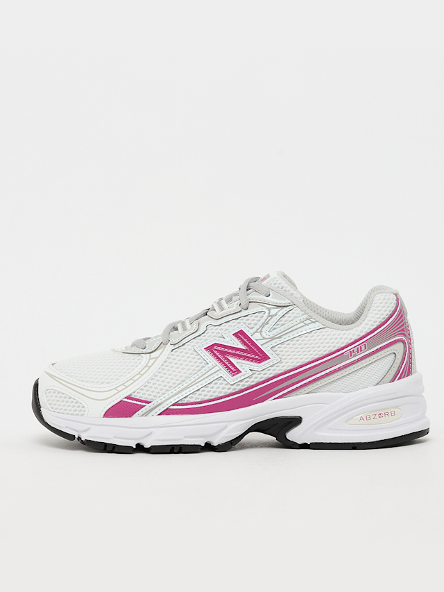 New Balance, 740 grey/orange, white, Image 1 of 7