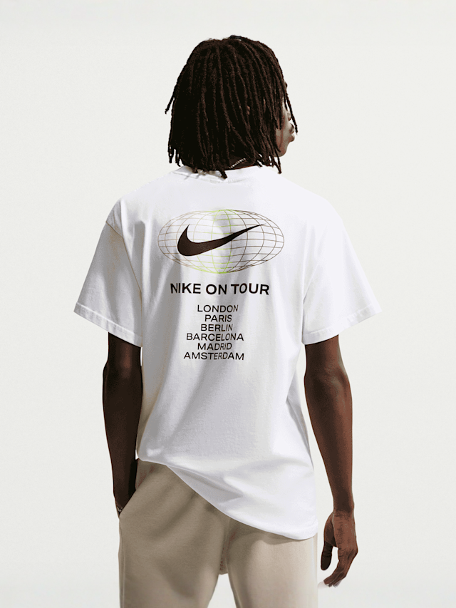 Nike  , Sportswear Athletic Graphics Tee, white, Image 2 of 5