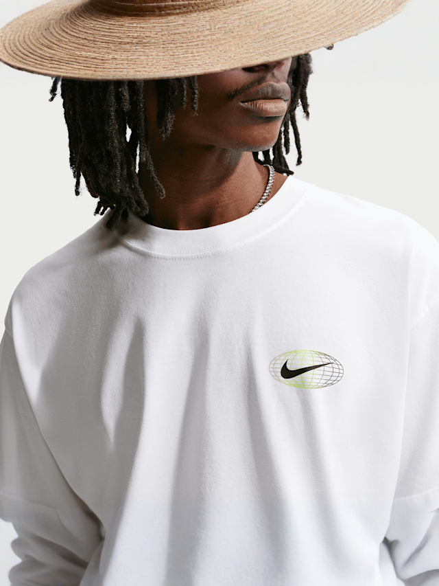 Nike  , Sportswear Athletic Graphics Tee, white, Image 3 of 5