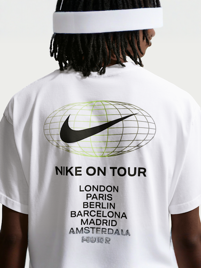 Nike  , Sportswear Athletic Graphics Tee, white, Image 4 of 5