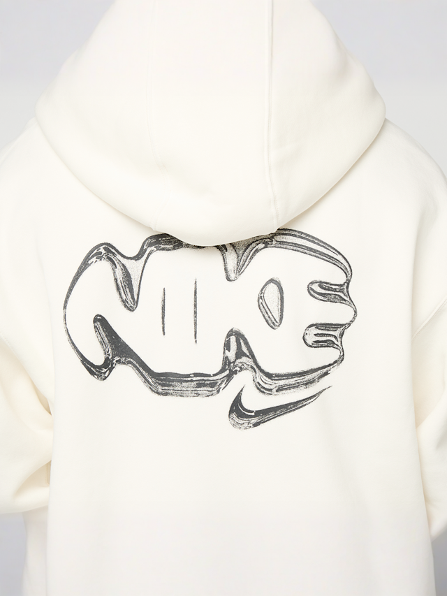 Nike  , Sportswear Graphics Fullzip Hoodie, beige, Image 4 of 5