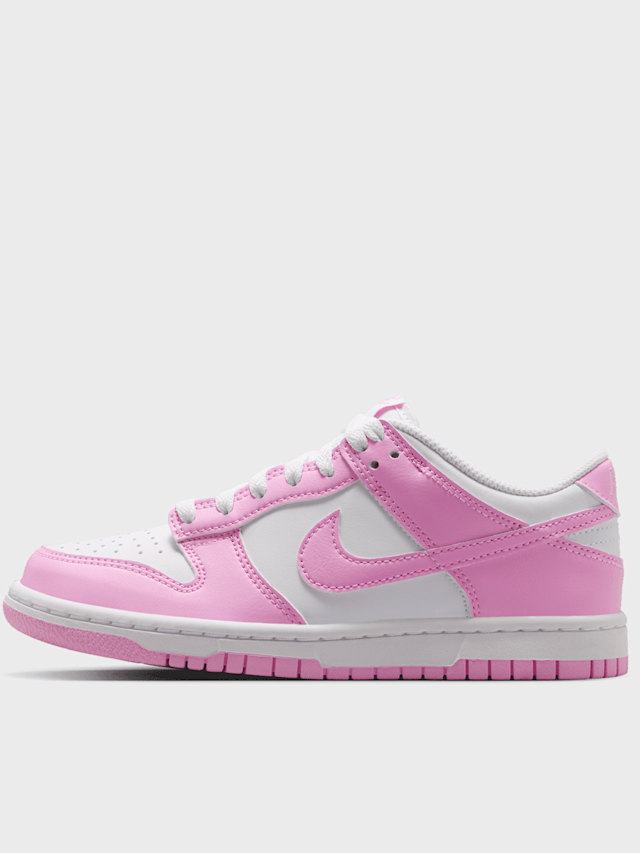 Nike, Dunk Low (GS), Pink, Image 1 of 8