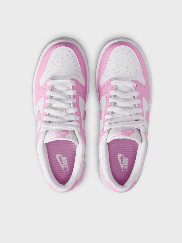 Nike, Dunk Low (GS), Pink, Image 6 of 8