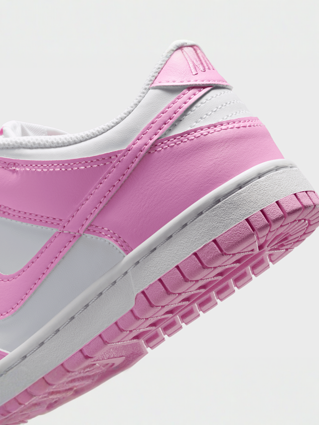 Nike, Dunk Low (GS), Pink, Image 8 of 8