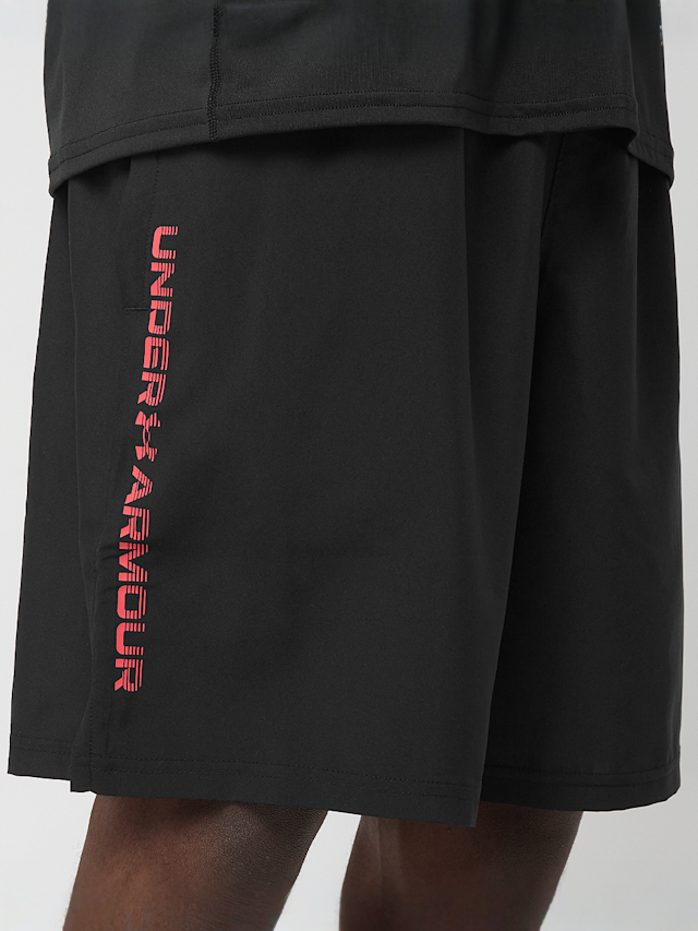 Under Armour, Tech Woven Wordmark Short, black, Image 3 of 4