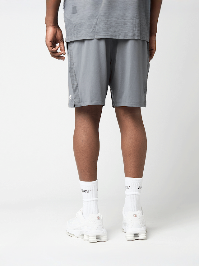 Under Armour, Tech Vent 7in Shorts, grey, Image 2 of 5