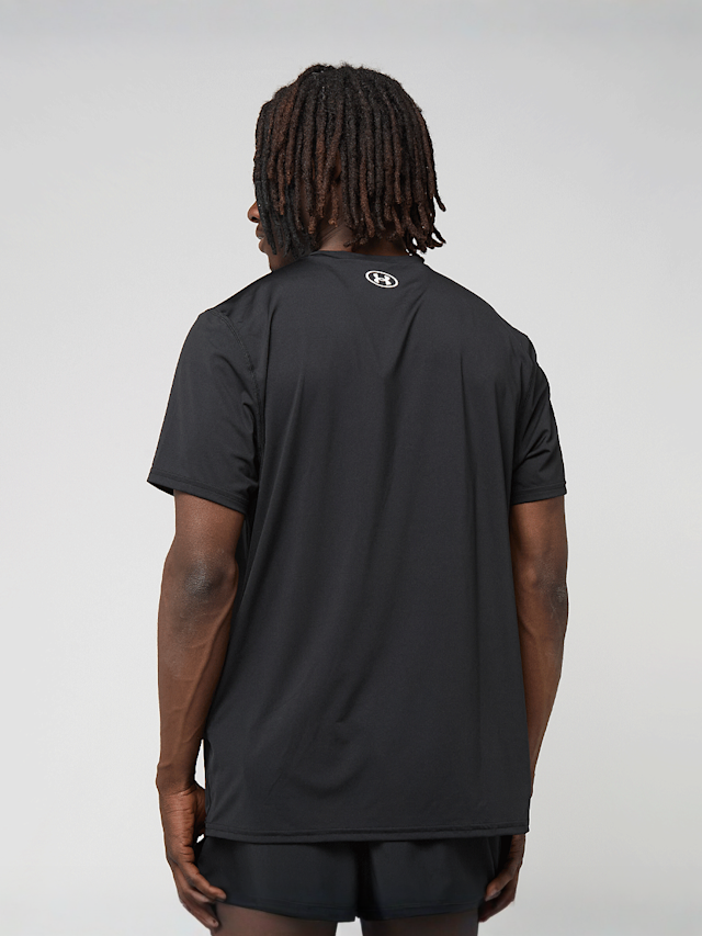 Under Armour, Heatgear Fitted Shortsleeve, black, Image 2 of 5