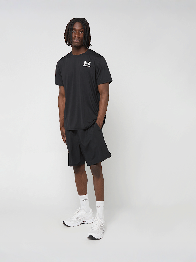 Under Armour, Heatgear Fitted Shortsleeve, black, Image 5 of 5