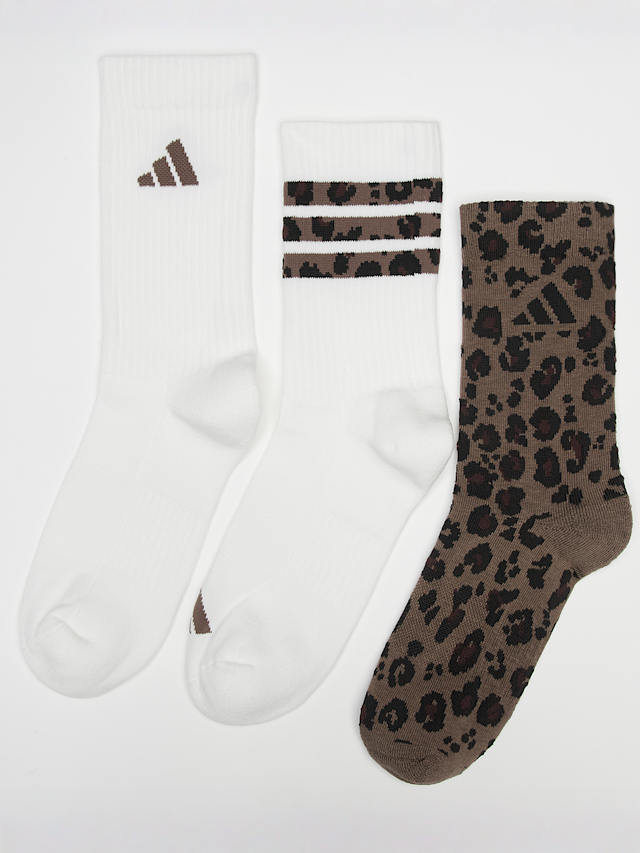 adidas Originals, 3 PACK - Leo Socks, white, Image 1 of 2