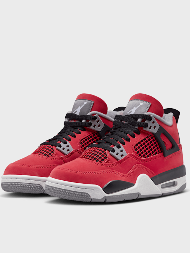 Jordan, Air Jordan 4 Retro "Toro Bravo" (GS), red, Image 3 of 8