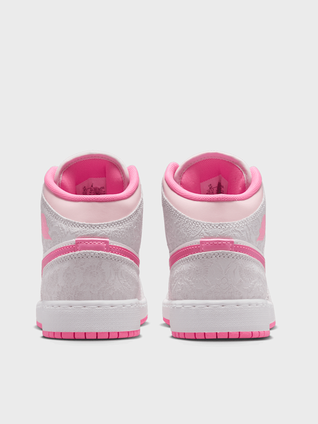 Jordan, Air Jordan 1 Mid SE (GS), Pink, Image 4 of 9