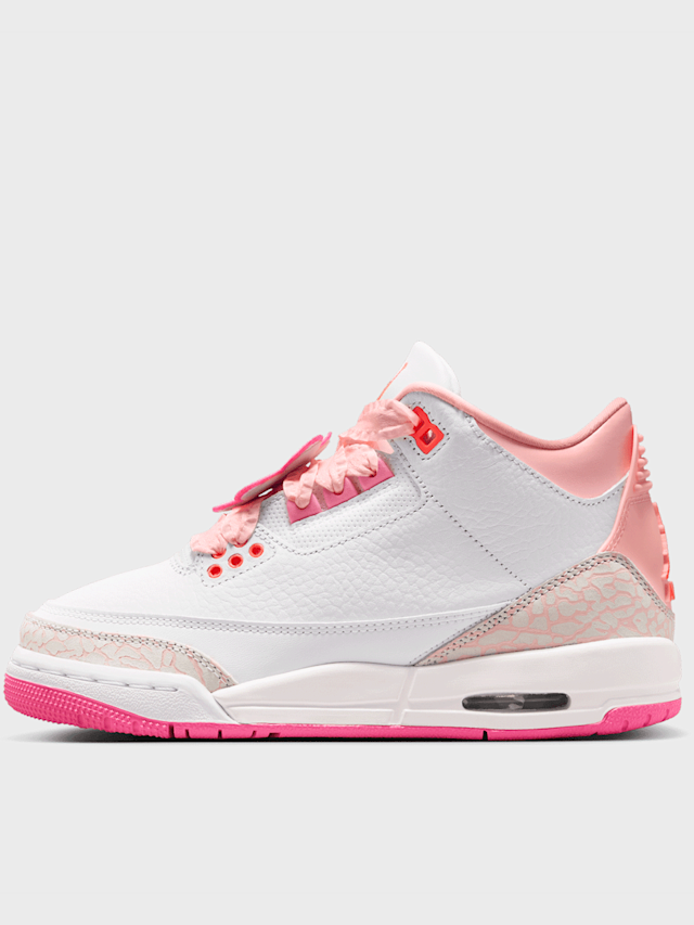 Jordan, Air Jordan 3 Retro "Spring Flowers" (GS), white, Image 1 of 9