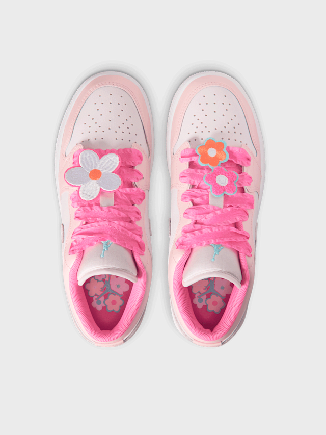 Jordan, Air Jordan 1 Low SE (GS), light pink, Image 6 of 8