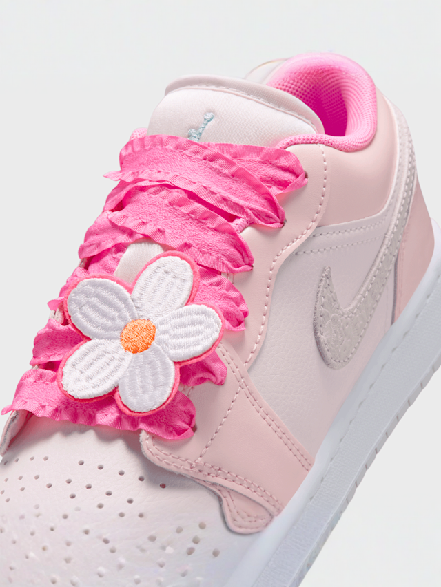 Jordan, Air Jordan 1 Low SE (GS), light pink, Image 7 of 8