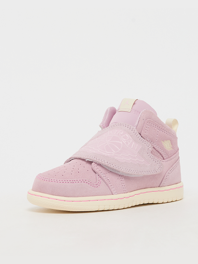 Jordan, Sky Jordan 1 Toddlers blue tint/white/ice blue, light pink, Image 2 of 7