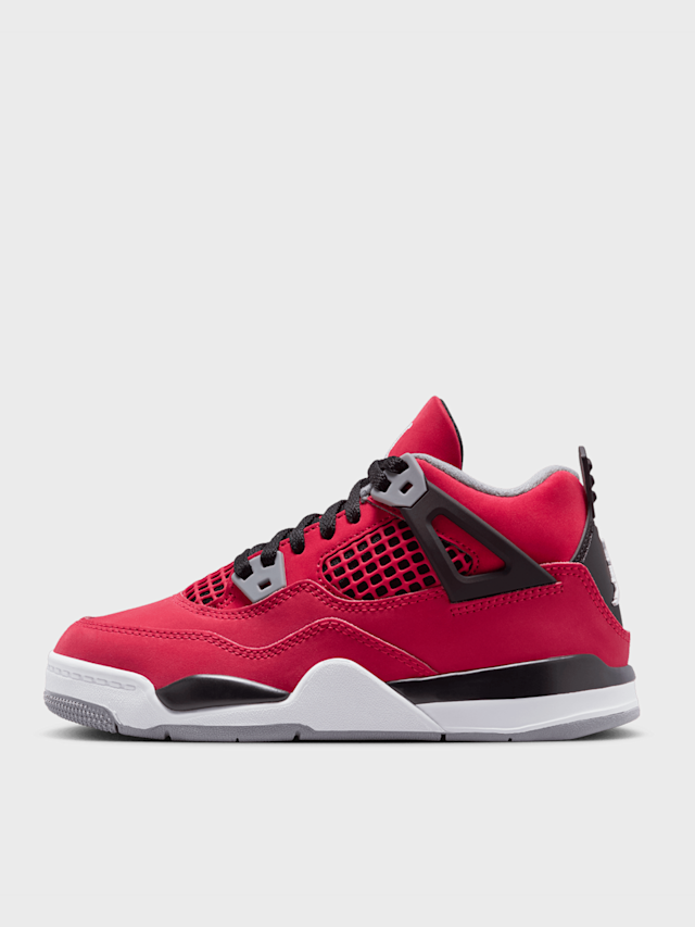 Jordan, Air Jordan 4 Retro "Toro Bravo" (PS), red, Image 1 of 8