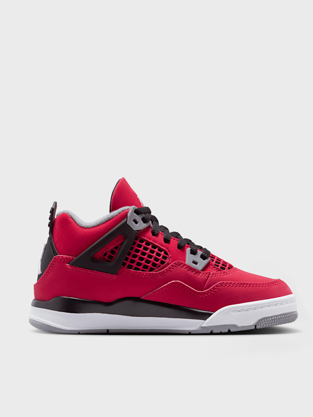 Jordan, Air Jordan 4 Retro "Toro Bravo" (PS), red, Image 2 of 8