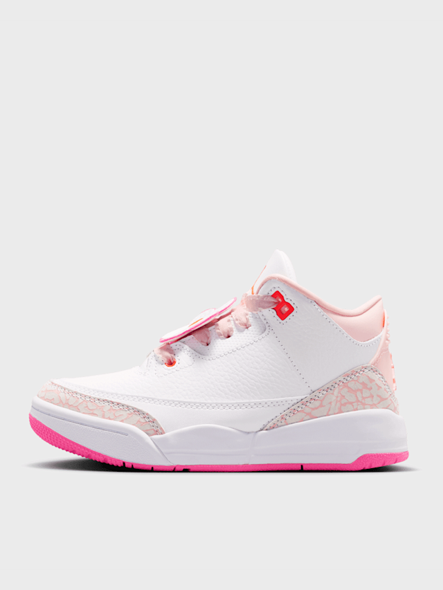 Jordan, Air Jordan 3 Retro "Spring Flowers" Children, white, Image 1 of 9