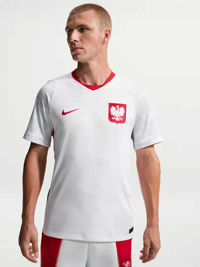 Nike  , Poland 2026 Home Jersey, white, Image 1 of 5