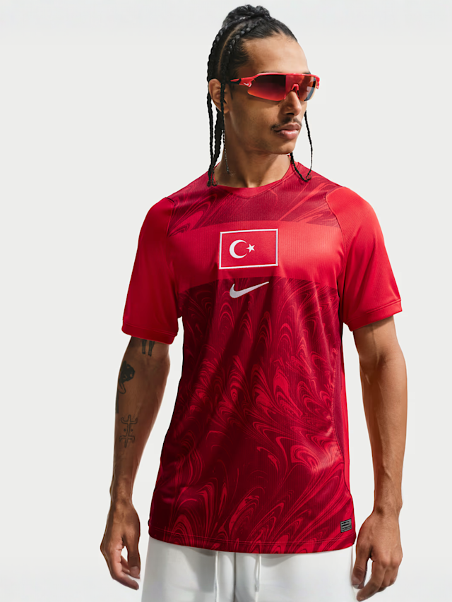 Nike  , Turkey 2026 Home Jersey, red, Image 1 of 5