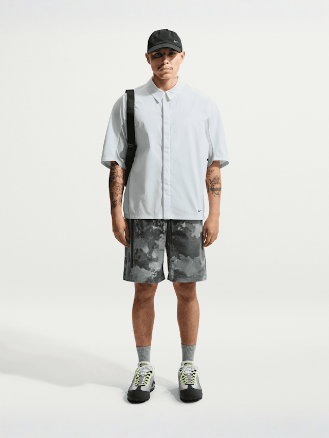 Nike  , Dri-FIT Tech Woven Short All Over Print, grey, Image 6 of 6
