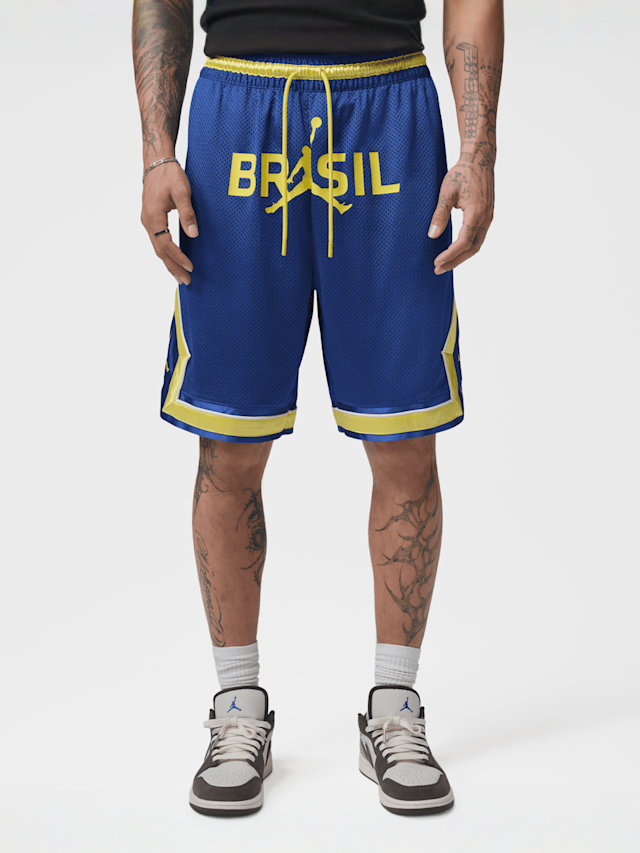 Jordan, Mesh Diamond Shorts, blue, Image 1 of 6