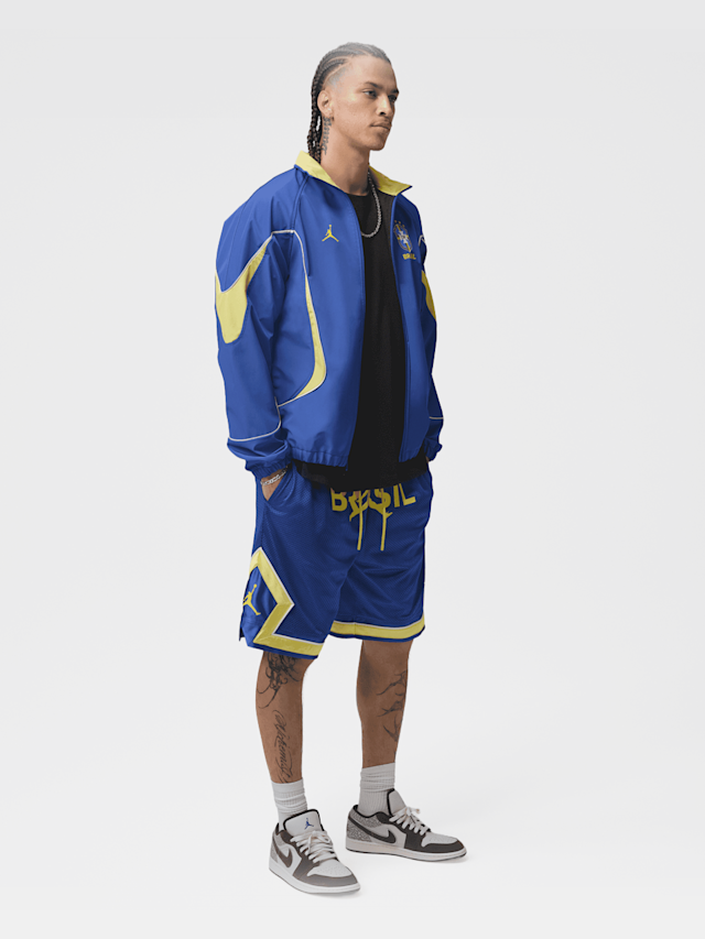 Jordan, Mesh Diamond Shorts, blue, Image 6 of 6